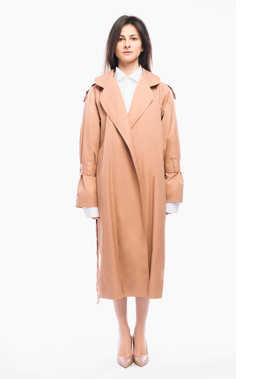 Lilia Ceaicovschi  trench coat SORE